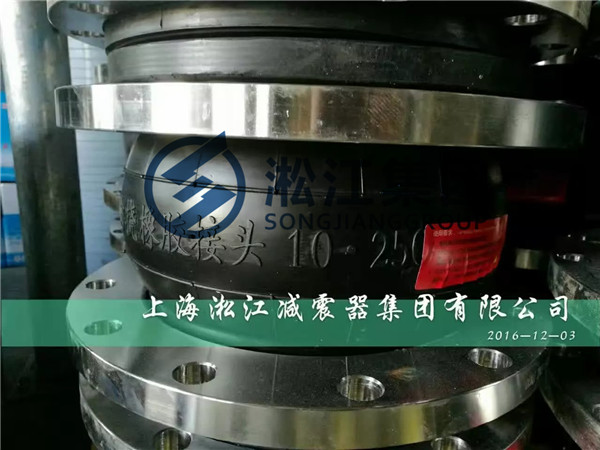 【污水厂.选】不锈钢316L法兰橡胶软接头减震产品