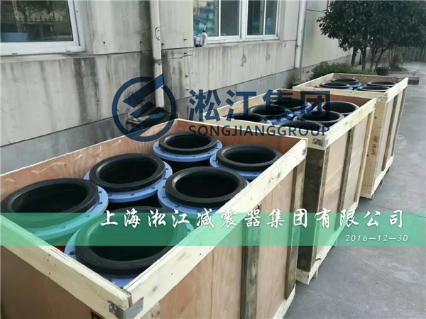 为越南客户出口*批定做6公斤压力橡胶软接头