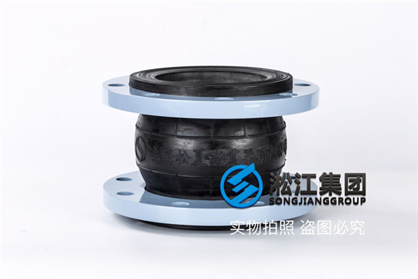 Dn250耐高温橡胶接头用在江苏凯盛纸业有限公司