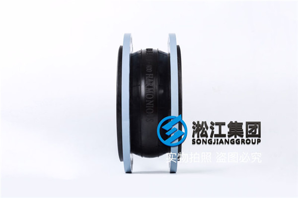 扬州橡胶绕性软连接DN400，PN16丁氰橡胶，法兰连接